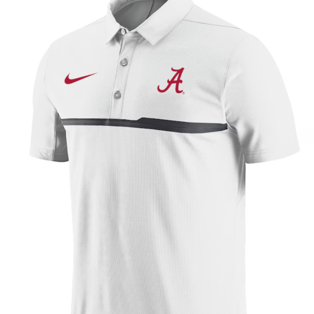 Nike Dri-Fit Alabama Sideline Performance Polo Size XL